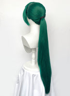 Pokémon Scarlet Pokémon Violet Rika Green Ponytail Lace Front Wig LF6187