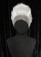 Critical Role The Legend of Vox Machina Percy Straight Pure White 13" x 5" Lace Top Synthetic Men's Wig LF6196