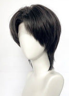 Black Straight Lace Front Synthetic Hair Wig LF6201