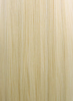 Straight Yaki Blonde Lace Front Synthetic Wig LF701E