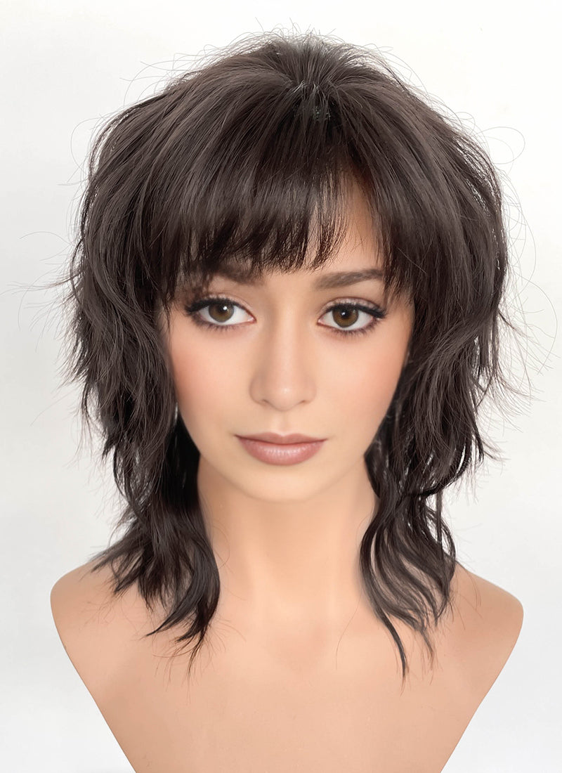 The Penguin Sofia Falcone Brunette Wavy Lace Front Synthetic Wig LF8043