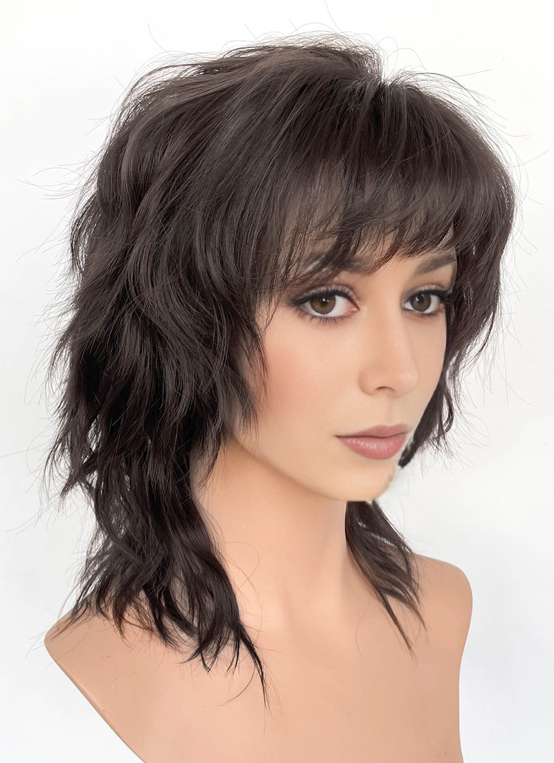 The Penguin Sofia Falcone Brunette Wavy Lace Front Synthetic Wig LF8043