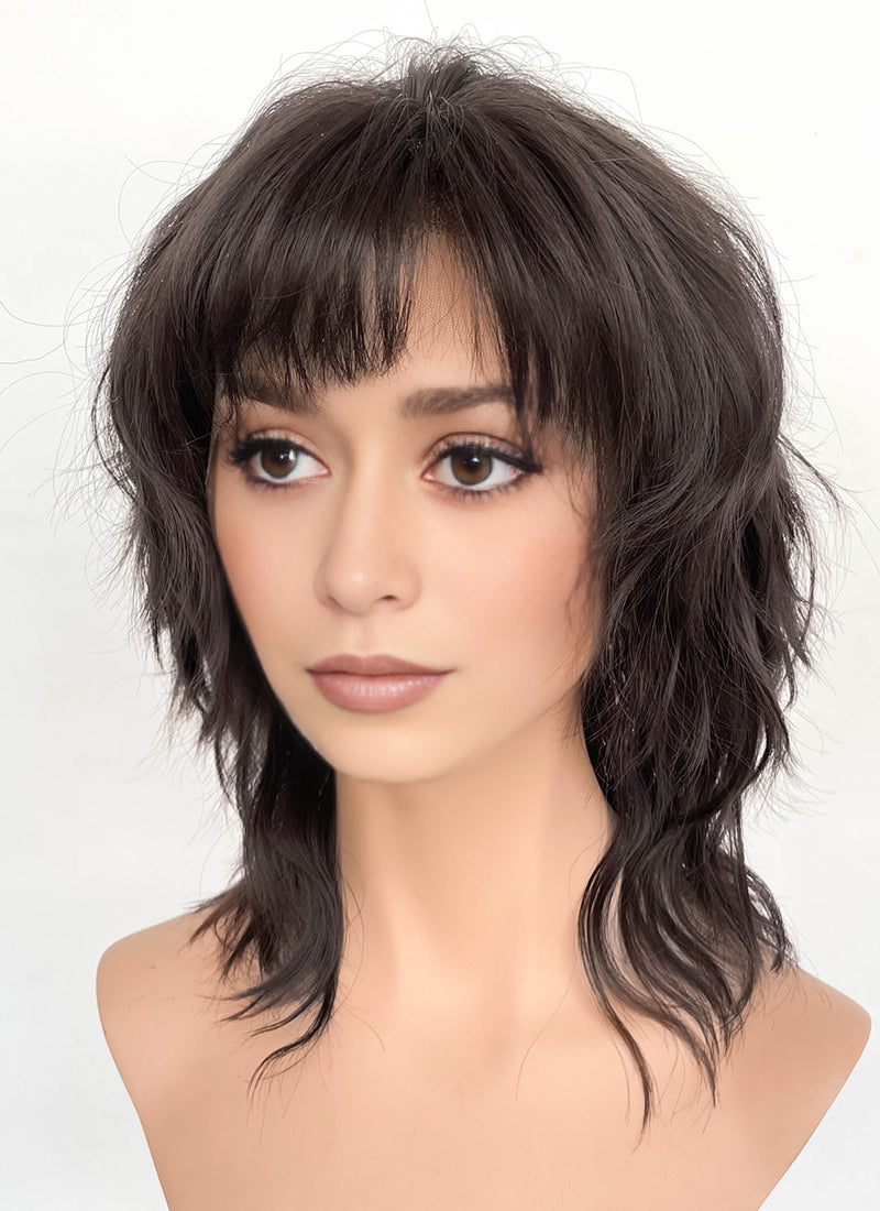 The Penguin Sofia Falcone Brunette Wavy Lace Front Synthetic Wig LF8043