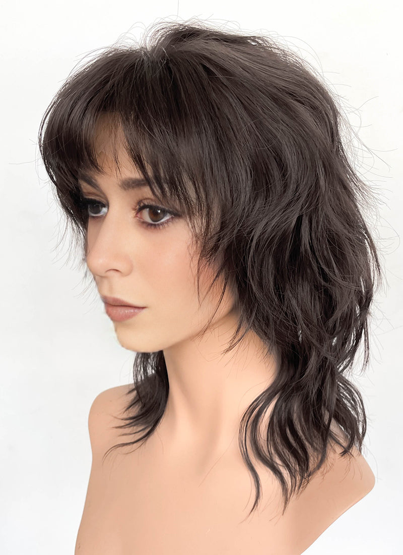 The Penguin Sofia Falcone Brunette Wavy Lace Front Synthetic Wig LF8043