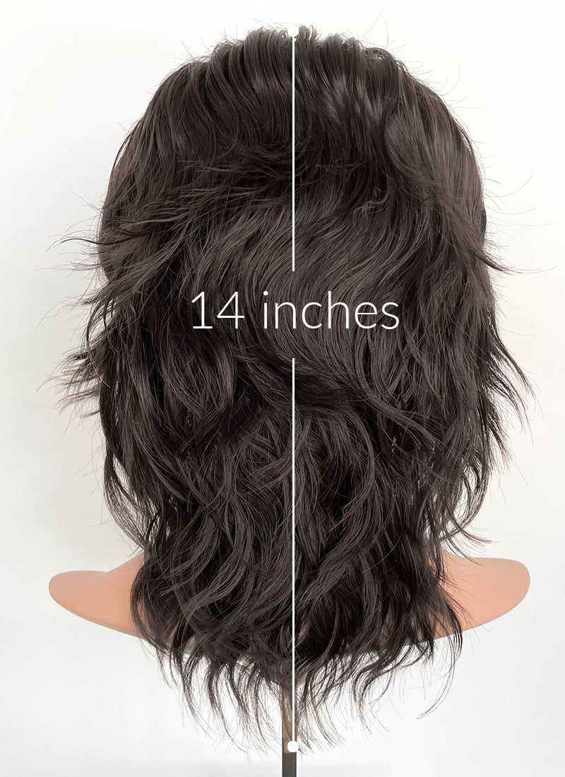 The Penguin Sofia Falcone Brunette Wavy Lace Front Synthetic Wig LF8043