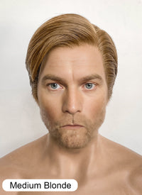 Star Wars Obi-Wan Kenobi Medium Blonde Straight Lace Front Synthetic Men's Wig LF8045