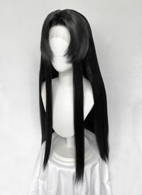 Demon Slayer: Kimetsu no Yaiba Kanae Kocho Yaki Natural Black Straight Lace Front Synthetic Wig LF8050