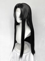 Demon Slayer: Kimetsu no Yaiba Kanae Kocho Yaki Natural Black Straight Lace Front Synthetic Wig LF8050