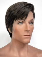 Brunette Straight Lace Front Synthetic Hair Men's Wig NM030