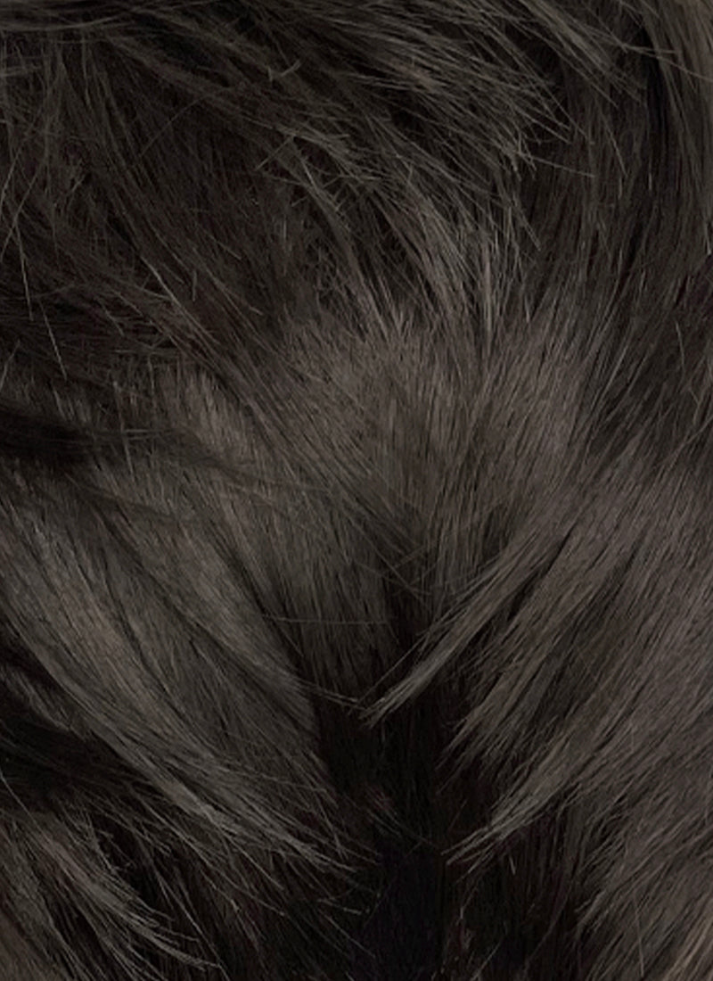 Brunette Straight Lace Front Synthetic Hair Men's Wig LF8064