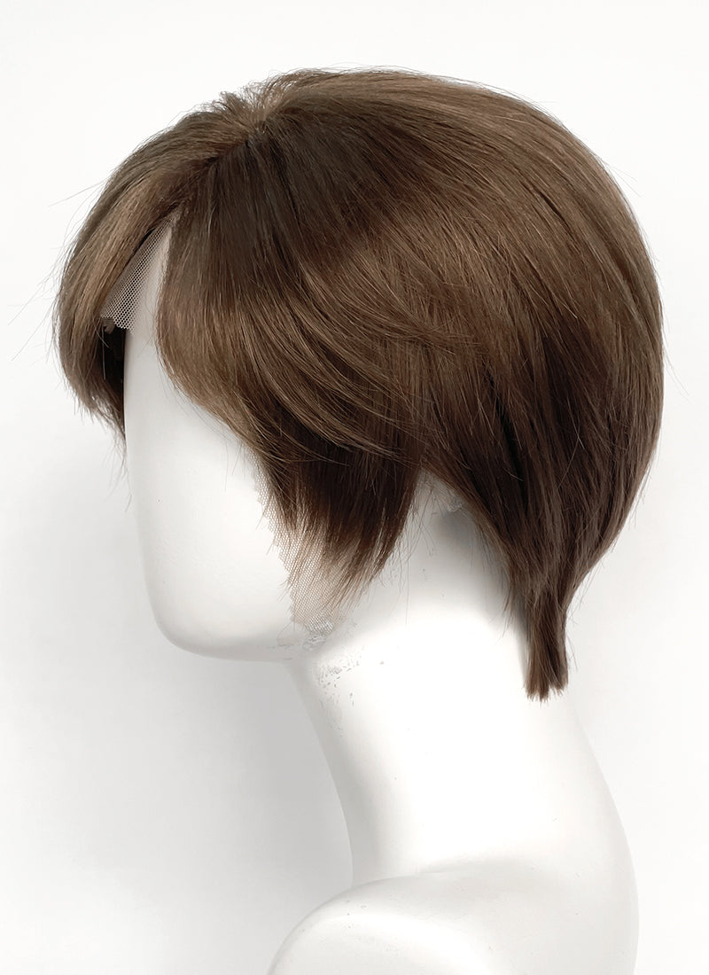 Resident Evil Rebecca Chambers Brunette Straight Lace Front Synthetic Wig LF8115