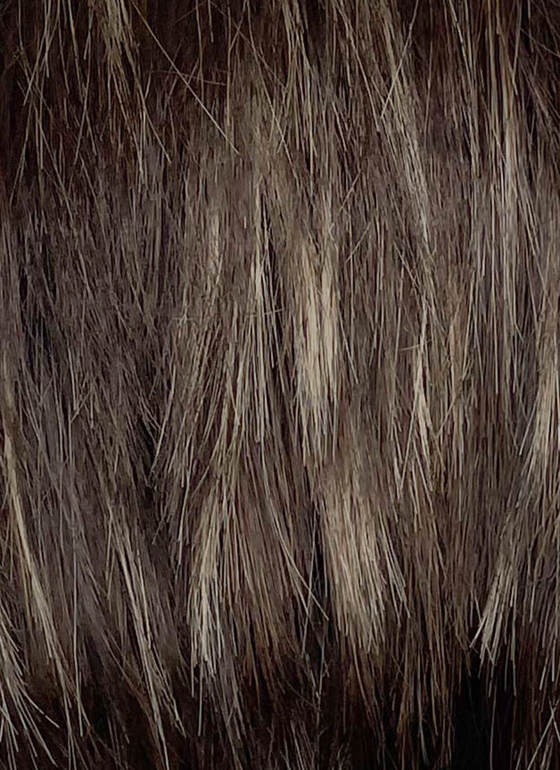 Resident Evil Requiem Leon S. Kennedy Brunette Blonde Straight Lace Front Synthetic Men's Wig LF8116