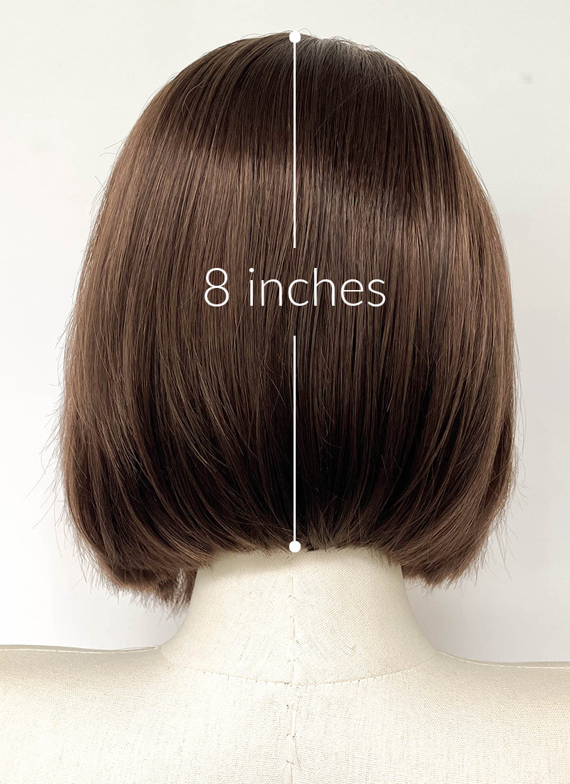 Life is Strange: Reunion Max Caulfield Brunette Straight Bob Lace Front Synthetic Wig LF8121