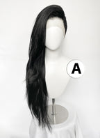 Long Lace Front Wig with Shaved Side -  3 Styles Available | Multiple Colors | Free 2 Wig Caps Included LF8126