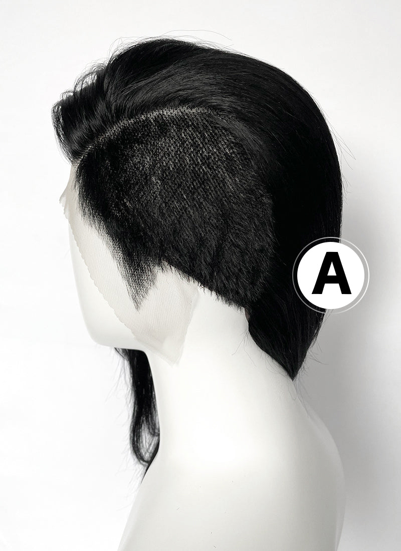 Long Lace Front Wig with Shaved Side -  3 Styles Available | Multiple Colors | Free 2 Wig Caps Included LF8126