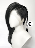 Long Lace Front Wig with Shaved Side -  3 Styles Available | Multiple Colors | Free 2 Wig Caps Included LF8126