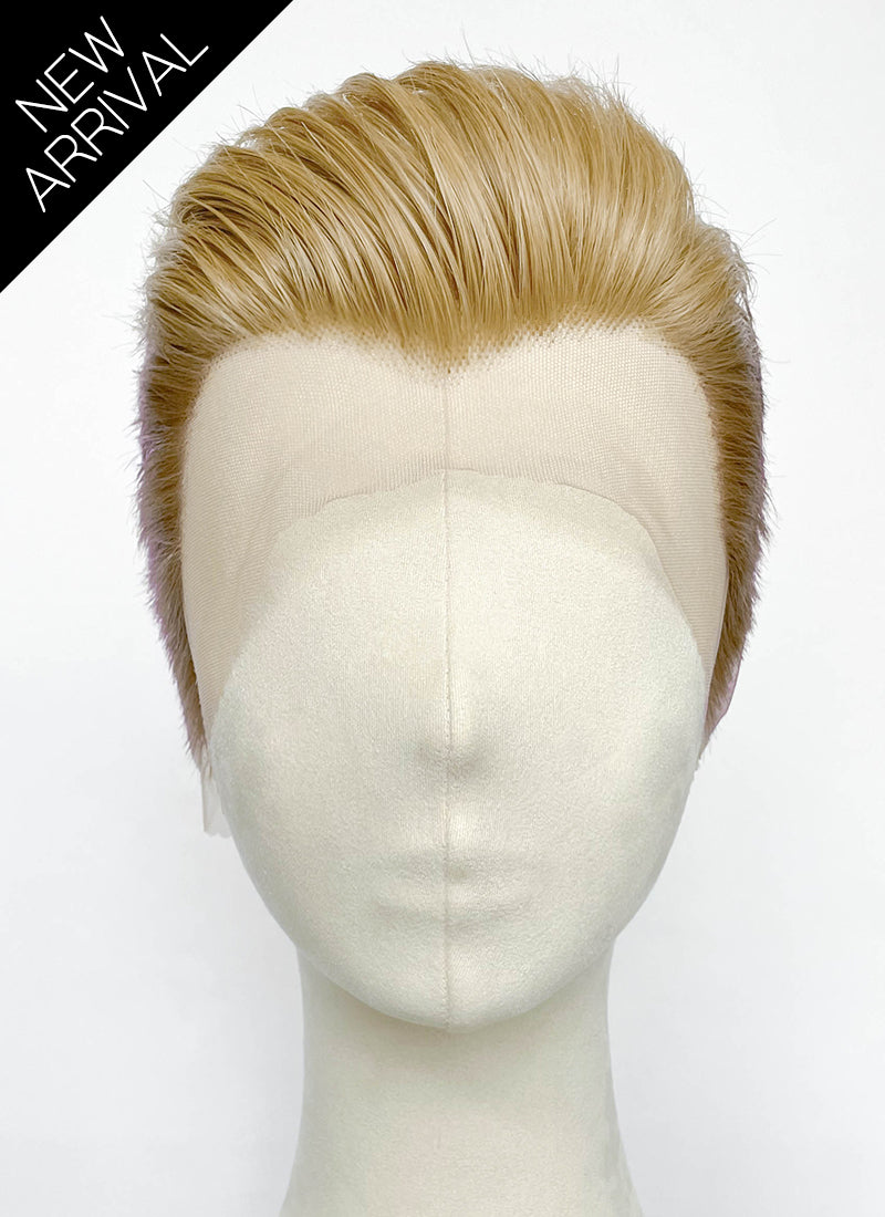 The Boys Homelander Mixed Blonde Straight Lace Front Synthetic Men's Wig LF8133