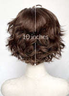 Critical Role Thimble Brown Wavy Lace Front Synthetic Wig LF8138