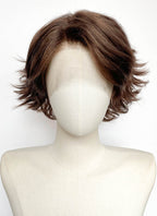 Tangled Rapunzel Brown Wavy Lace Front Synthetic Wig LF8150