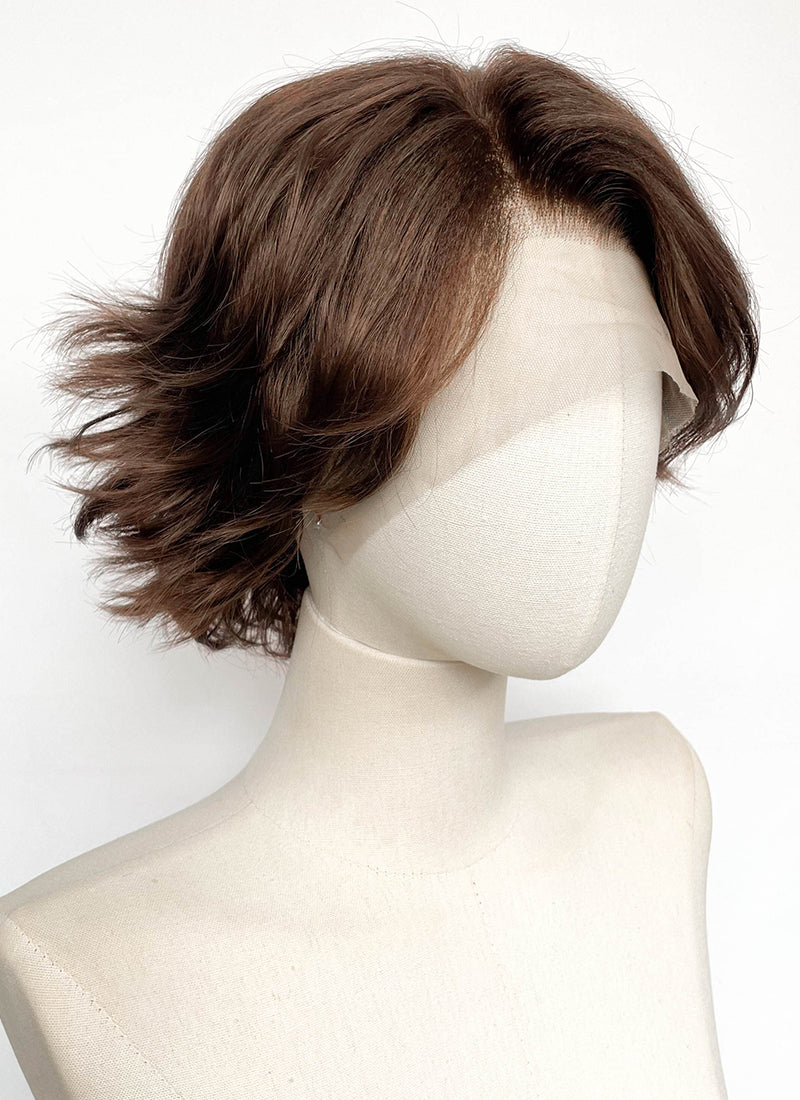 Tangled Rapunzel Brown Wavy Lace Front Synthetic Wig LF8150