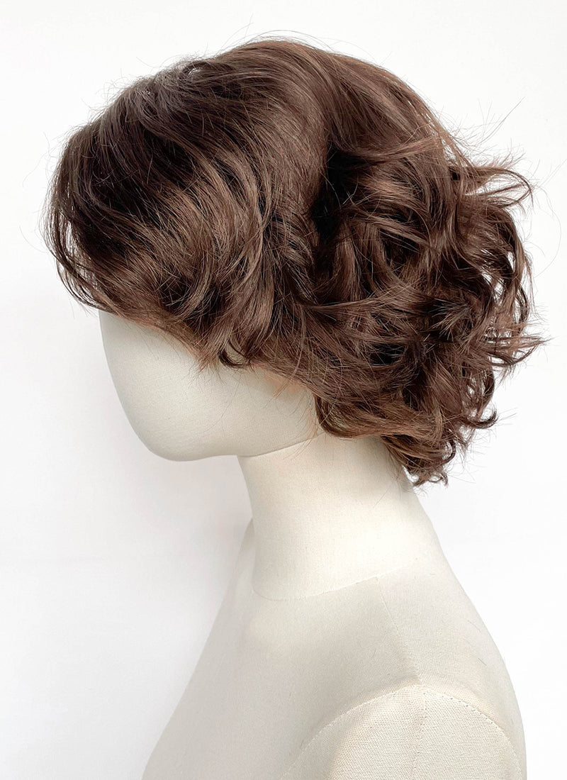 Tangled Rapunzel Brown Wavy Lace Front Synthetic Wig LF8150