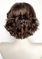 Tangled Rapunzel Brown Wavy Lace Front Synthetic Wig LF8150