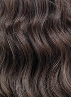Brunette Wavy Bob Lace Front Synthetic Wig LFB407