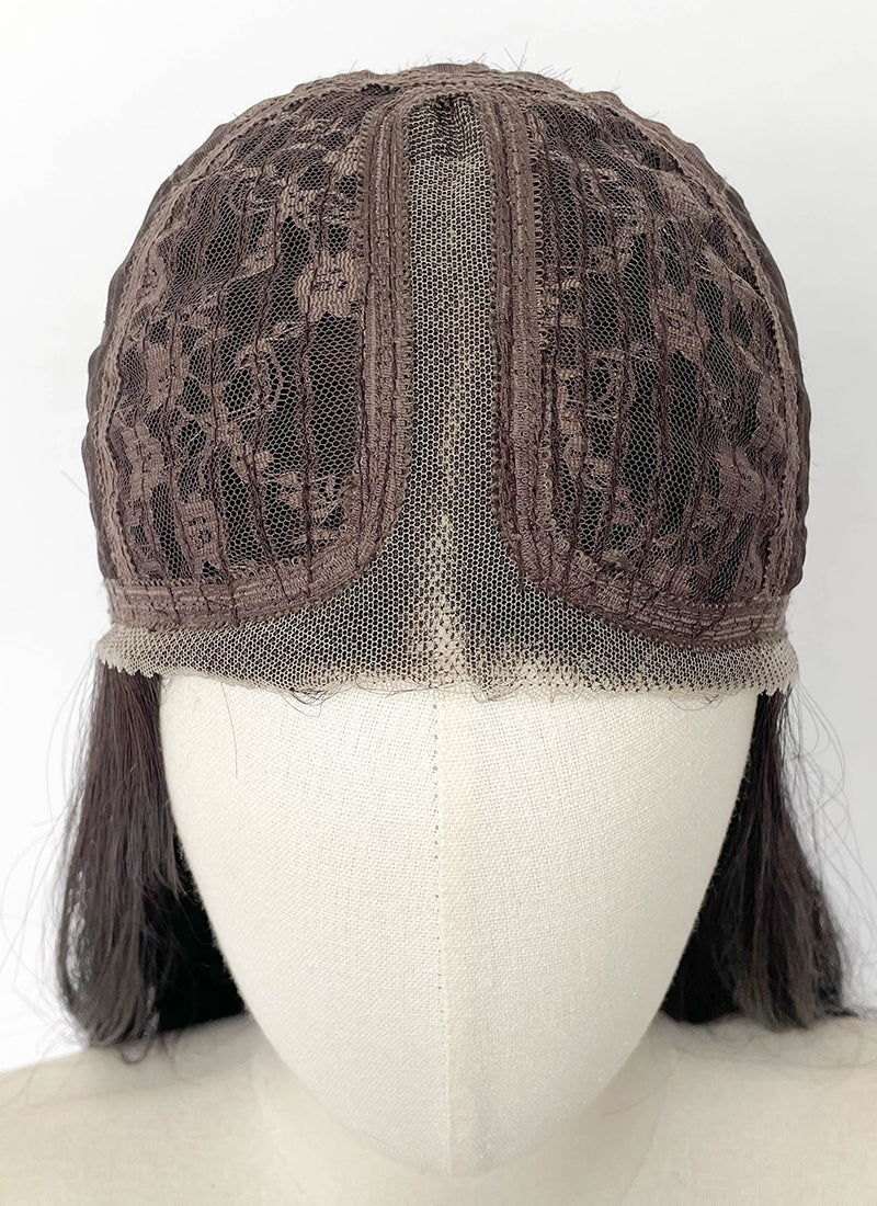 Brunette Wavy Lace Front Synthetic Wig LFCS263