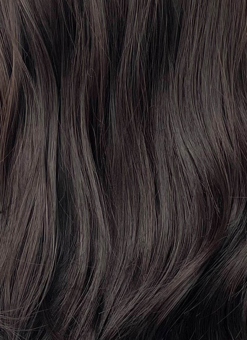 Brunette Wavy Lace Front Synthetic Wig LFCS263
