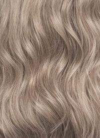 Brown With Dark Roots Wavy Lace Front Synthetic Wig LFCS265