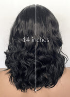 Marvel Loki Black Wavy Lace Front Synthetic Men's Wig LFK5554