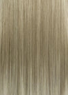 Mixed Blonde Money Piece Straight 13" x 6" Lace Top Lace Front Synthetic Wig LFS046