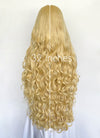 Elden Ring Queen Marika Golden Blonde Wavy Lace Front Synthetic Hair Wig LN6043