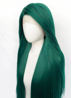 Green Straight Lace Front Synthetic Hair Wig LN6057