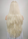 Straight Platinum Blonde Lace Front Synthetic Wig LW150D - Wig Is Fashion Australia