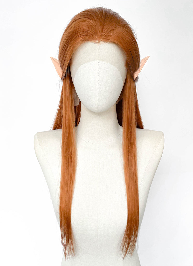 Critical Role The Legend of Vox Machina Keyleth Ginger Straight Lace Front Synthetic Wig LW4022A