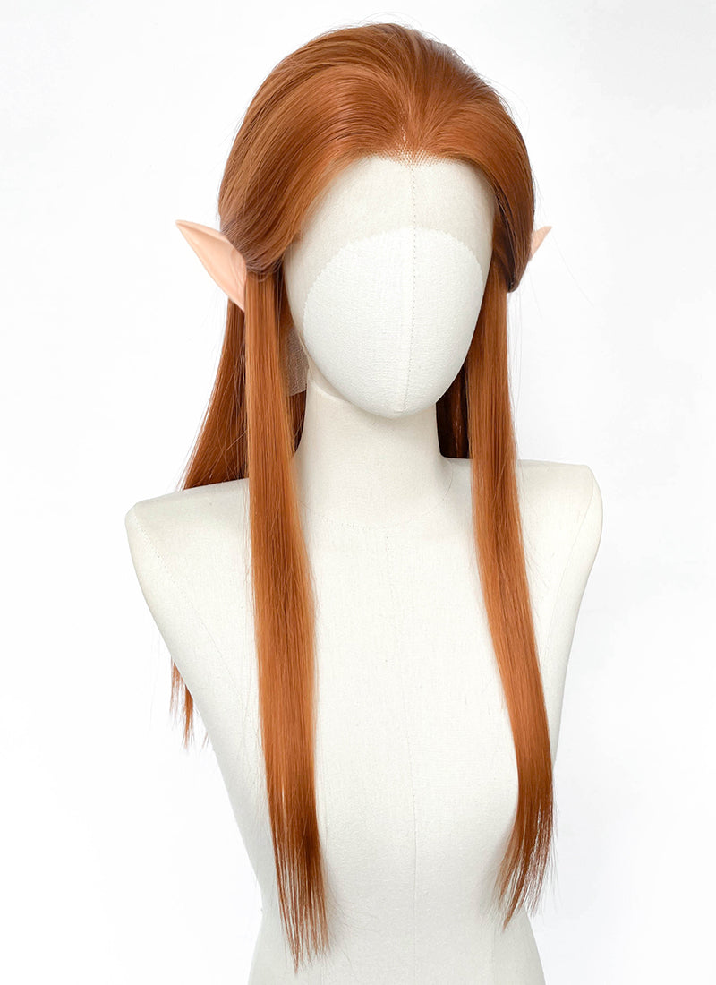 Critical Role The Legend of Vox Machina Keyleth Ginger Straight Lace Front Synthetic Wig LW4022A