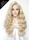 Pastel Ash Blonde Wavy Lace Front Synthetic Wig LW4054