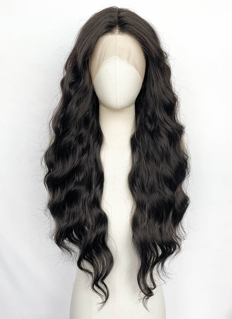 The Lord of the Rings Arwen Brunette Wavy Lace Front Synthetic Hair Wig LW4120