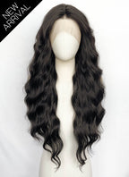 The Lord of the Rings Arwen Brunette Wavy Lace Front Synthetic Hair Wig LW4120