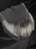 Handmade HD Lace Realistic Blonde Mixed Grey Full Beard and Moustache Facial Hair Set MB021