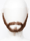 Critical Role Caleb Widogast Handmade HD Lace Realistic Auburn Long Stubble Beard and Moustache Facial Hair Set MB025