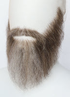 The New Avengers Thunderbolts Red Guardian Alexei Shostakov Handmade HD Lace Realistic Brown Mixed Grey Ducktail Beard and Moustache Facial Hair Set MB041