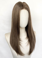 Mixed Brown Straight Synthetic Hair Wig NLCS024