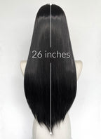 Black Straight Synthetic Hair Wig NLCS025