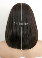 Brunette Straight Bob Synthetic Wig NS077