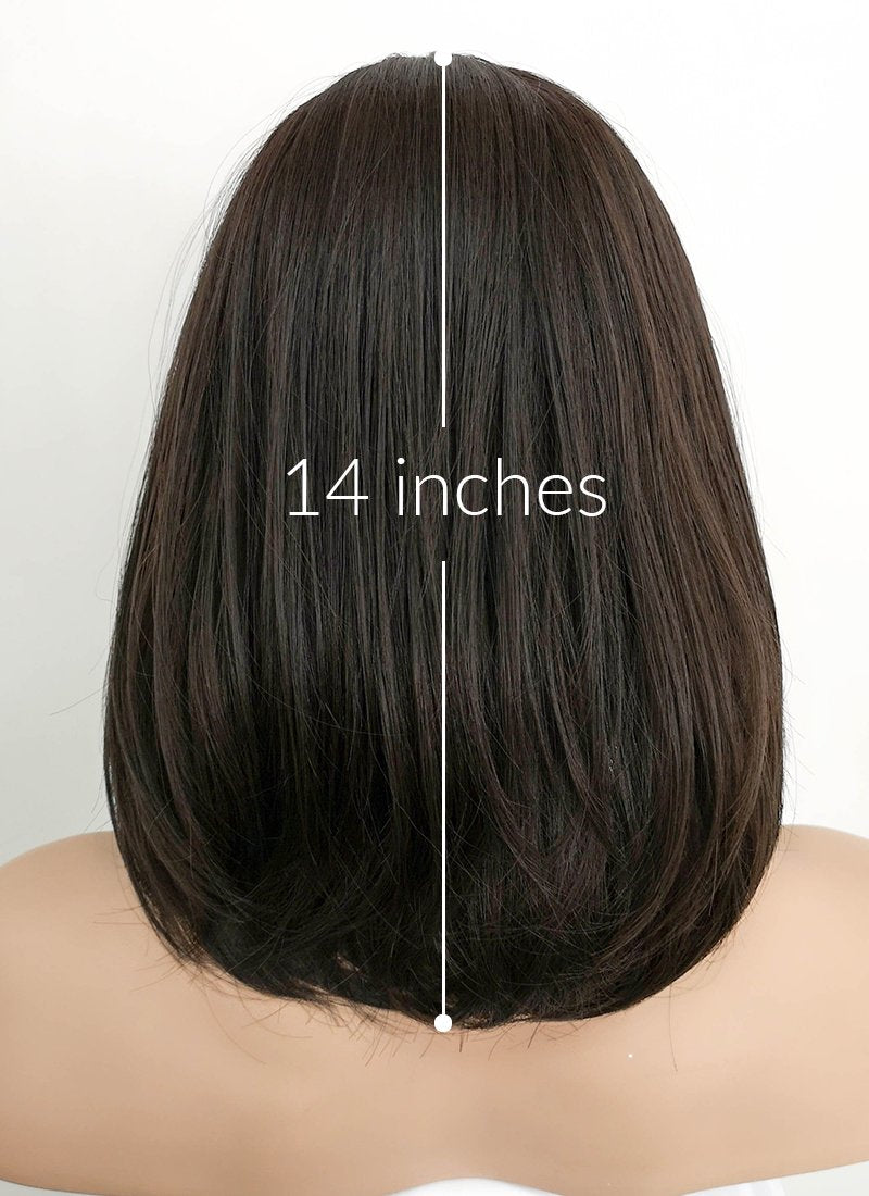 Brunette Straight Bob Synthetic Wig NS077