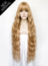 Golden Blonde Wavy Synthetic Hair Wig NS584
