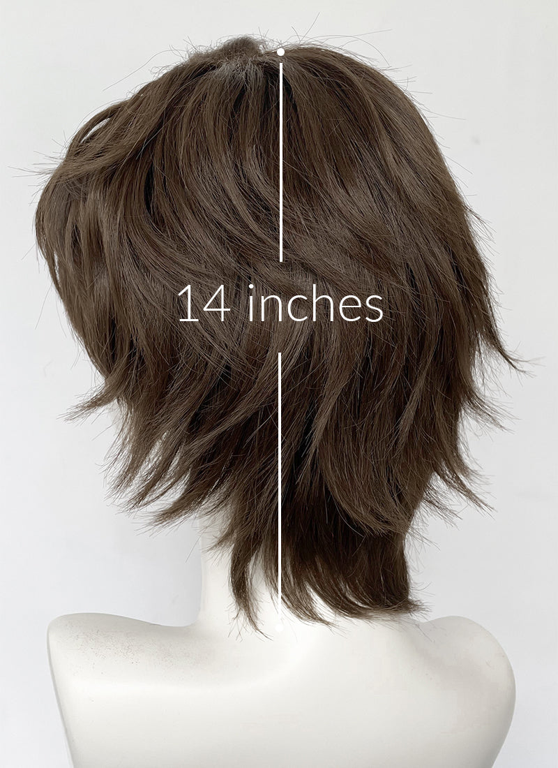 How to Train Your Dragon Hiccup Brunette Straight Synthetic Hair Wig TB1756