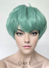 KPop Demon Hunters Saja Boys Baby Green Straight Synthetic Hair Wig TB1761